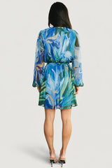 Rev Mini Dress | Cobalt Multi