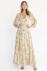 Aviana Maxi Dress | Golden Floral