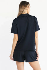 Blaire Short Pajama Set | Black