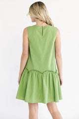 Paulina Short Dress | Green