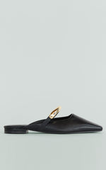 Billini - Mercer Flat Shoes with Hardware Detail in Black