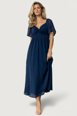 Nora Midi Dress | Navy