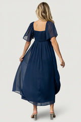 Nora Midi Dress | Navy