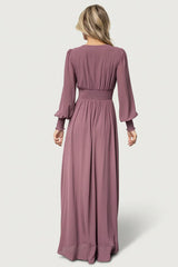Olivia Maxi Dress | Vintage Plum