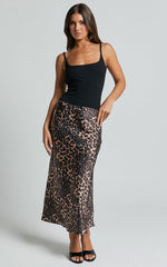 Lioness - Enigmatic Midi Skirt in Leopard