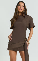 Lioness - Martini Dress in Chestnut