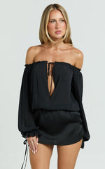 Lioness - Sevigny Mini Dress in Onyx