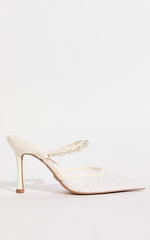 Novo - Intimidate Heels in White