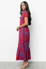 Gwen Maxi Dress | Fuchsia Print