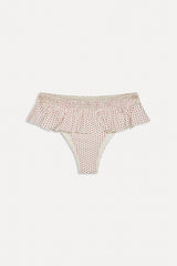 x BELLA HADID Sunday Swim Skirt - Strawberry Polka Dot