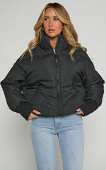 Windsor Jacket - Puffer Jacket in Black