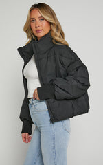 Windsor Jacket - Puffer Jacket in Black