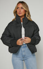 Windsor Jacket - Puffer Jacket in Black