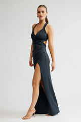 Iva Dress - Charcoal
