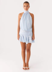 Sofia Chiffon Mini Dress