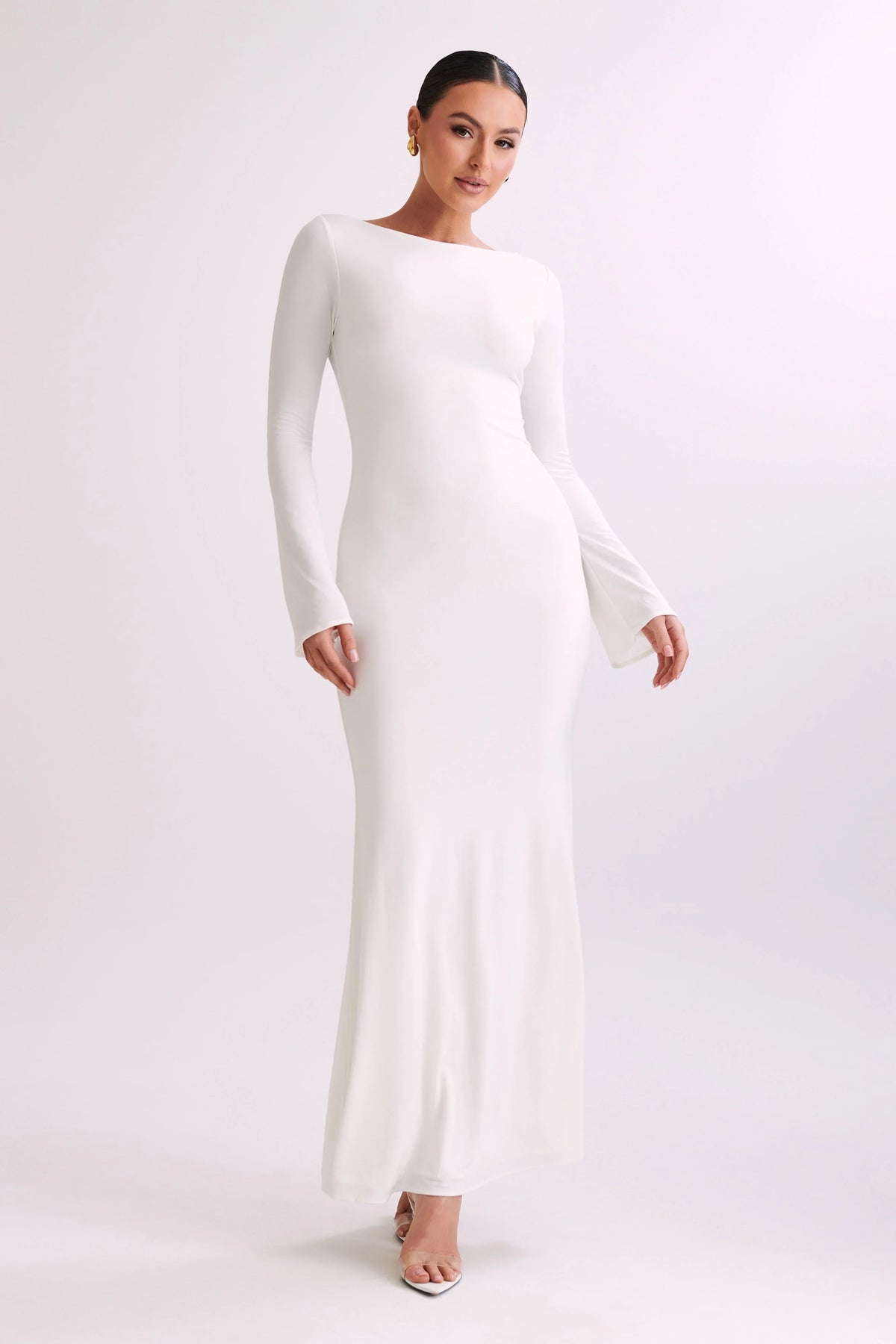 Tarna Slinky Fishtail Maxi Dress