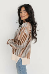 Baldwin Striped Sweater | Multi
