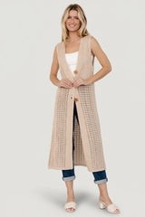 Bretta Duster Vest | Natural
