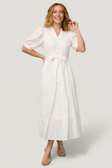 Camille Maxi Dress | Off White