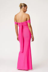 Jora Dress - Raspberry