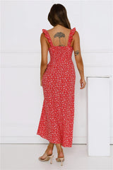 Here To Slay Maxi Dress Red