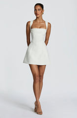 Iona Mini Dress - Ivory
