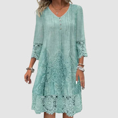 Jacquelin™ Exquisite Lace Dress