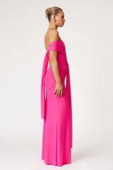 Jora Dress - Raspberry
