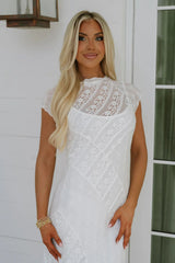 Everlee Lace Dress - Off White