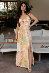 Kamari Tank Maxi Dress | Multi Print
