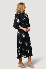 Karalie Maxi Dress | Navy Floral
