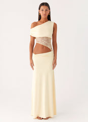 Love Motion Maxi Dress Lemon