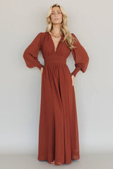 Olivia Maxi Dress | Cinnamon
