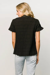 Zara Lace Top | Black